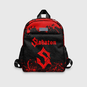 Детский рюкзак 3D с принтом SABATON в городе Новоалтайск, 100% полиэстер | лямки с регулируемой длиной, сверху петелька, чтобы рюкзак можно было повесить на вешалку. Основное отделение закрывается на молнию, как и внешний карман. Внутри дополнительный карман. По бокам два дополнительных кармашка | sabaton | даниель муллбак | йоаким броден | крис рёланд | оскар монтелиус | пэр сундстрём | рикард сунден | сабатон | тоббе энглунд | томми юханссон | ханнес ван дал