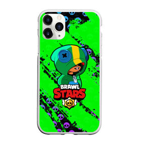 Чехол для iPhone 11 Pro Max матовый с принтом Brawl Stars LEON в городе Новоалтайск, Силикон |  | brawl | brawl stars | crow | leon | stars | бравл | бравл старс | браво старс | игра | компьютерная | кров | леон | онлайн | старс