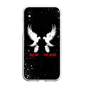 Чехол для iPhone XS Max матовый с принтом HOLLYWOOD UNDEAD в городе Новоалтайск, Силикон | Область печати: задняя сторона чехла, без боковых панелей | deuce | hollywood undead | hu | j dog | shady jeff | голивудская нежить | голливуд | даниэль мурильо | джордан террелл | джордж артур рейган | дилан альварес | мэттью сент клер | нежить