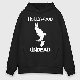 Мужское худи Oversize хлопок с принтом HOLLYWOOD UNDEAD в городе Новоалтайск, френч-терри — 70% хлопок, 30% полиэстер. Мягкий теплый начес внутри —100% хлопок | боковые карманы, эластичные манжеты и нижняя кромка, капюшон на магнитной кнопке | deuce | hollywood undead | hu | j dog | shady jeff | голивудская нежить | голливуд | даниэль мурильо | джордан террелл | джордж артур рейган | дилан альварес | мэттью сент клер | нежить