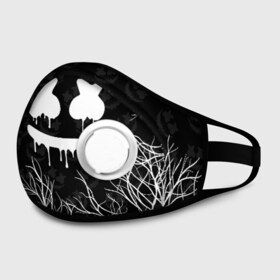 Маска из неопрена с принтом MARSHMELLO HALLOWEEN в городе Новоалтайск, неопрен 100% | Форма огибающая нос. Резинки для ушей с дополнительной резинкой на затылке. Клапан для выдоха для активного дыхания при занятиях спортом. Эластичный материал маски и окантовки для лучшего растяжения и прилегания маски.  | america | dj | halloween | marshmello | marshmello halloween | usa | америка | маршмелло | маршмелло хеллоуин | хеллоуин | хэллоуин
