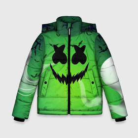 Зимняя куртка для мальчиков 3D с принтом MARSHMELLO HALLOWEEN в городе Новоалтайск, ткань верха — 100% полиэстер; подклад — 100% полиэстер, утеплитель — 100% полиэстер | длина ниже бедра, удлиненная спинка, воротник стойка и отстегивающийся капюшон. Есть боковые карманы с листочкой на кнопках, утяжки по низу изделия и внутренний карман на молнии. 

Предусмотрены светоотражающий принт на спинке, радужный светоотражающий элемент на пуллере молнии и на резинке для утяжки | america | dj | halloween | marshmello | marshmello halloween | usa | америка | маршмелло | маршмелло хеллоуин | хеллоуин | хэллоуин