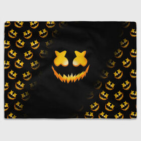 Плед 3D с принтом MARSHMELLO HALLOWEEN в городе Новоалтайск, 100% полиэстер | закругленные углы, все края обработаны. Ткань не мнется и не растягивается | america | dj | halloween | marshmello | marshmello halloween | usa | америка | маршмелло | маршмелло хеллоуин | хеллоуин | хэллоуин