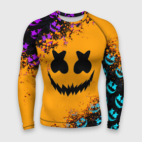 Мужской рашгард 3D с принтом MARSHMELLO HALLOWEEN | МАРШМЕЛЛО ХЕЛЛОУИН в городе Новоалтайск,  |  | america | dj | halloween | marshmello | marshmello halloween | usa | америка | маршмелло | маршмелло хеллоуин | хеллоуин | хэллоуин