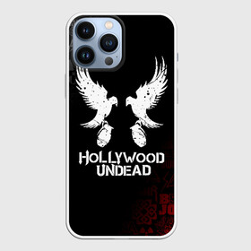 Чехол для iPhone 13 Pro Max с принтом HOLLYWOOD UNDEAD в городе Новоалтайск,  |  | Тематика изображения на принте: deuce | hollywood undead | hu | j dog | shady jeff | голливуд | голливудская нежить | даниэль мурильо | джордан террелл | джордж артур рейган | дилан альварес | мэттью сент клер | нежить