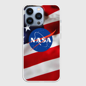 Чехол для iPhone 13 Pro с принтом NASA USA в городе Новоалтайск,  |  | Тематика изображения на принте: nasa | space x | spacex | usa | астронавт | астронавтика | космонавт | наса | сша