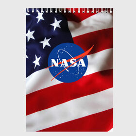 Скетчбук с принтом NASA USA в городе Новоалтайск, 100% бумага
 | 48 листов, плотность листов — 100 г/м2, плотность картонной обложки — 250 г/м2. Листы скреплены сверху удобной пружинной спиралью | Тематика изображения на принте: nasa | space x | spacex | usa | астронавт | астронавтика | космонавт | наса | сша