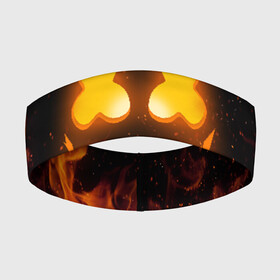 Повязка на голову 3D с принтом MARSHMELLO HALLOWEEN в городе Новоалтайск,  |  | america | dj | halloween | marshmello | marshmello halloween | usa | америка | маршмелло | маршмелло хеллоуин | хеллоуин