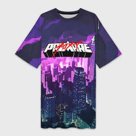 Платье-футболка 3D с принтом PROMARE в городе Новоалтайск,  |  | galo thymos | kray foresight | lio fotia | promare | аниме.anime | гало тимос | крей форсайт | лио фотия | промар