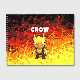 Альбом для рисования с принтом BRAWL STARS CROW PHOENIX в городе Новоалтайск, 100% бумага
 | матовая бумага, плотность 200 мг. | brawl stars | brawl stars crow | brawl stars crow phoenix | взлом brawl stars | сервера brawl stars | скачать brawl stars | скачать бесплатно brawl stars