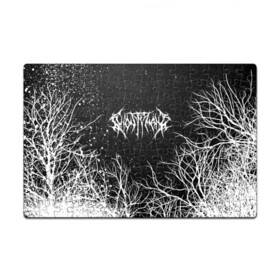 Головоломка Пазл магнитный 126 элементов с принтом GHOSTEMANE BLACK FOREST в городе Новоалтайск, полимерный материал с магнитным слоем | 126 деталей, размер изделия —  180*270 мм | eric whitney | ghostemane | trash | треш
