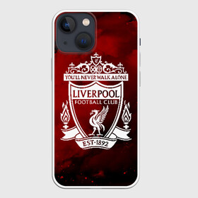 Чехол для iPhone 13 mini с принтом LIVERPOOL в городе Новоалтайск,  |  | lfc | liverpool | sport | ynwa | ливерпуль | лфк | спорт