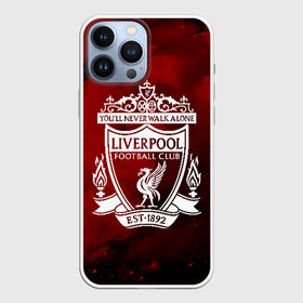 Чехол для iPhone 13 Pro Max с принтом LIVERPOOL в городе Новоалтайск,  |  | Тематика изображения на принте: lfc | liverpool | sport | ynwa | ливерпуль | лфк | спорт