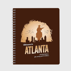 Тетрадь с принтом Ходячие мертвецы в городе Новоалтайск, 100% бумага | 48 листов, плотность листов — 60 г/м2, плотность картонной обложки — 250 г/м2. Листы скреплены сбоку удобной пружинной спиралью. Уголки страниц и обложки скругленные. Цвет линий — светло-серый
 | amc | carol | daryl | dixon | michonne | negan | reaction | rick | season 10 | twd | zombies | диксон | дэрил | зомби | мертвецы | мишонн | неган | реакция | рик | ходячие