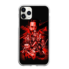 Чехол для iPhone 11 Pro матовый с принтом The Walking Dead в городе Новоалтайск, Силикон |  | amc | carol | daryl | dixon | michonne | negan | reaction | rick | season 10 | twd | zombies | диксон | дэрил | зомби | мертвецы | мишонн | неган | реакция | рик | ходячие