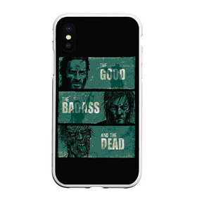Чехол для iPhone XS Max матовый с принтом The Walking Dead в городе Новоалтайск, Силикон | Область печати: задняя сторона чехла, без боковых панелей | amc | carol | daryl | dixon | michonne | negan | reaction | rick | season 10 | twd | zombies | диксон | дэрил | зомби | мертвецы | мишонн | неган | реакция | рик | ходячие