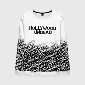 Мужской свитшот 3D с принтом HOLLYWOOD UNDEAD в городе Новоалтайск, 100% полиэстер с мягким внутренним слоем | круглый вырез горловины, мягкая резинка на манжетах и поясе, свободная посадка по фигуре | deuce | hollywood undead | hu | j dog | shady jeff | голливуд | голливудская нежить | даниэль мурильо | джордан террелл | джордж артур рейган | дилан альварес | мэттью сент клер | нежить