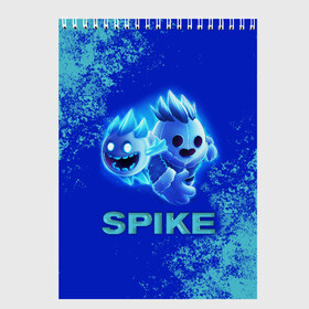 Скетчбук с принтом Brawl Stars SPIKE в городе Новоалтайск, 100% бумага
 | 48 листов, плотность листов — 100 г/м2, плотность картонной обложки — 250 г/м2. Листы скреплены сверху удобной пружинной спиралью | brawl | brawl stars | crow | leon | stars | бравл | бравл старс | браво старс | игра | компьютерная | кров | леон | онлайн | старс