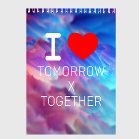Скетчбук с принтом TOMORROW X TOGETHER в городе Новоалтайск, 100% бумага
 | 48 листов, плотность листов — 100 г/м2, плотность картонной обложки — 250 г/м2. Листы скреплены сверху удобной пружинной спиралью | beomgyu | hueningkai | k pop | korean | kpop | soobin | taehyun | tomorrow x together | txt | yeonjun | бомгю | ёнджун | корея | поп | субин | техен | тэхён | хюнин кай