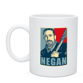 Кружка с принтом Negan Hope в городе Новоалтайск, керамика | объем — 330 мл, диаметр — 80 мм. Принт наносится на бока кружки, можно сделать два разных изображения | dead | death | lucille | negan | rick | the walking dead | zombie | граймс | дерил | дэрил | зомби | люсиль | мертвецы | мишон | ниган | рик | спасители | ходячие | шепчущиеся