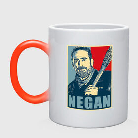 Кружка хамелеон с принтом Negan Hope в городе Новоалтайск, керамика | меняет цвет при нагревании, емкость 330 мл | dead | death | lucille | negan | rick | the walking dead | zombie | граймс | дерил | дэрил | зомби | люсиль | мертвецы | мишон | ниган | рик | спасители | ходячие | шепчущиеся