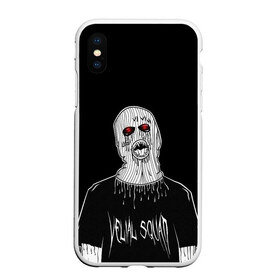 Чехол для iPhone XS Max матовый с принтом Velial Squad в городе Новоалтайск, Силикон | Область печати: задняя сторона чехла, без боковых панелей | horror | music | rap | redvelsqd | rock | музыка | рок | рэп | хоррор