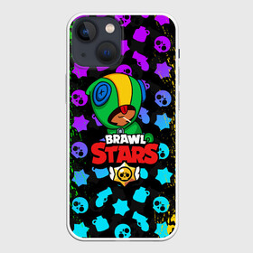 Чехол для iPhone 13 mini с принтом BRAWL STARS LEON в городе Новоалтайск,  |  | brawl stars | bull | colt | crow | leon | stars | берли | бо | брок | ворон | джесси | динамайк | дэррил | кольт | леон | мортис | нита | пайпер | пенни | поко | пэм | рикошет | спайк | фрэнк | шелли | эль примо