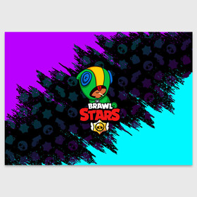 Поздравительная открытка с принтом BRAWL STARS LEON в городе Новоалтайск, 100% бумага | плотность бумаги 280 г/м2, матовая, на обратной стороне линовка и место для марки
 | brawl stars | bull | colt | crow | leon | stars | берли | бо | брок | ворон | джесси | динамайк | дэррил | кольт | леон | мортис | нита | пайпер | пенни | поко | пэм | рикошет | спайк | фрэнк | шелли | эль примо