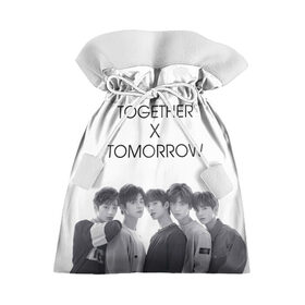 Подарочный 3D мешок с принтом TOMORROW X TOGETHER в городе Новоалтайск, 100% полиэстер | Размер: 29*39 см | beomgyu | hueningkai | k pop | korean | kpop | soobin | taehyun | tomorrow x together | txt | yeonjun | бомгю | ёнджун | корея | поп | субин | техен | тэхён | хюнин кай