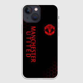Чехол для iPhone 13 mini с принтом МАНЧЕСТЕР ЮНАЙТЕД в городе Новоалтайск,  |  | fc | fcmu | football | football club | manchester united | red devils | sport | красные дьяволы | манчестер юнайтед | спорт | фк | фкмю | футбол | футбольный клуб