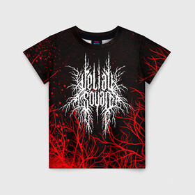 Детская футболка 3D с принтом VELIAL SQUAD  в городе Новоалтайск, 100% гипоаллергенный полиэфир | прямой крой, круглый вырез горловины, длина до линии бедер, чуть спущенное плечо, ткань немного тянется | Тематика изображения на принте: velial squad | велиал сквад