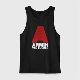 Мужская майка хлопок с принтом Armin van Buuren в городе Новоалтайск, 100% хлопок |  | a state of trance | armin | armin van buuren | asot | van buuren | армин | армин ван бюрен | ван бюрен