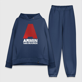Женский костюм хлопок Oversize с принтом Armin van Buuren в городе Новоалтайск,  |  | a state of trance | armin | armin van buuren | asot | van buuren | армин | армин ван бюрен | ван бюрен