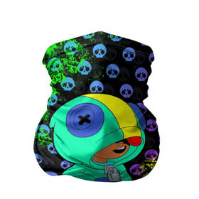 Бандана-труба 3D с принтом Brawl Stars LEON в городе Новоалтайск, 100% полиэстер, ткань с особыми свойствами — Activecool | плотность 150‒180 г/м2; хорошо тянется, но сохраняет форму | brawl | brawl stars | crow | leon | stars | бравл | бравл старс | браво старс | игра | компьютерная | кров | леон | онлайн | старс