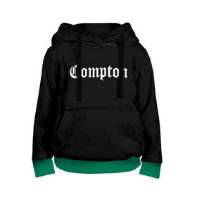 Детская толстовка 3D с принтом COMPTON в городе Новоалтайск, 100% полиэстер | двухслойный капюшон со шнурком для регулировки, мягкие манжеты на рукавах и по низу толстовки, спереди карман-кенгуру с мягким внутренним слоем | compton | dj yella | dr. dre | eazy e | ice cube | mc ren | n.w.a | nwa | straight outta compton | west side | западная сторона | комптон
