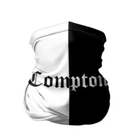 Бандана-труба 3D с принтом COMPTON в городе Новоалтайск, 100% полиэстер, ткань с особыми свойствами — Activecool | плотность 150‒180 г/м2; хорошо тянется, но сохраняет форму | Тематика изображения на принте: compton | dj yella | dr. dre | eazy e | ice cube | mc ren | n.w.a | nwa | straight outta compton | west side | западная сторона | комптон