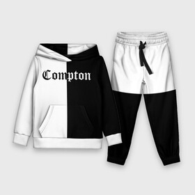 Детский костюм 3D (с толстовкой) с принтом COMPTON в городе Новоалтайск,  |  | compton | dj yella | dr. dre | eazy e | ice cube | mc ren | n.w.a | nwa | straight outta compton | west side | западная сторона | комптон