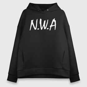 Женское худи Oversize хлопок N W A: в городе Новоалтайск, френч-терри — 70% хлопок, 30% полиэстер. Мягкий теплый начес внутри —100% хлопок | боковые карманы, эластичные манжеты и нижняя кромка, капюшон на магнитной кнопке | compton | dj yella | dr. dre | eazy e | ice cube | mc ren | n.w.a | nwa | straight outta compton | west side | западная сторона | комптон