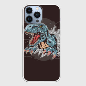 Чехол для iPhone 13 Pro Max с принтом T Rex в городе Новоалтайск,  |  | art | dino | dinos | dinosaur | raptor | style | trex | velociraptor | арт | динозавр | мир юрского периода | ти рекс | ящер