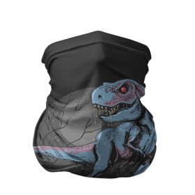 Бандана-труба 3D с принтом T Rex в городе Новоалтайск, 100% полиэстер, ткань с особыми свойствами — Activecool | плотность 150‒180 г/м2; хорошо тянется, но сохраняет форму | Тематика изображения на принте: art | dino | dinos | dinosaur | raptor | style | trex | velociraptor | арт | динозавр | мир юрского периода | ти рекс | ящер