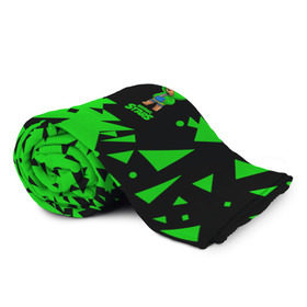 Плед 3D с принтом Brawl Stars в городе Новоалтайск, 100% полиэстер | закругленные углы, все края обработаны. Ткань не мнется и не растягивается | brawl | crow | game | leon | spike | stars | ворон | игра | леон | спайк