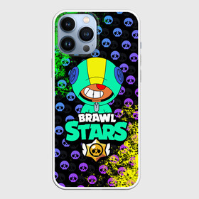 Чехол для iPhone 13 Pro Max с принтом Brawl Stars LEON в городе Новоалтайск,  |  | Тематика изображения на принте: brawl | brawl stars | crow | leon | stars | бравл | бравл старс | браво старс | игра | компьютерная | кров | леон | онлайн | старс