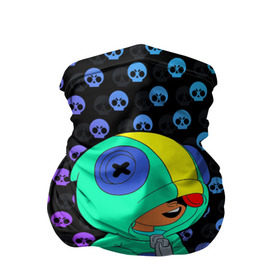 Бандана-труба 3D с принтом Brawl Stars LEON в городе Новоалтайск, 100% полиэстер, ткань с особыми свойствами — Activecool | плотность 150‒180 г/м2; хорошо тянется, но сохраняет форму | brawl | brawl stars | crow | leon | stars | бравл | бравл старс | браво старс | игра | компьютерная | кров | леон | онлайн | старс