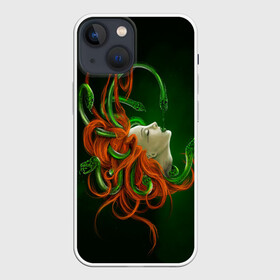 Чехол для iPhone 13 mini с принтом Медуза в городе Новоалтайск,  |  | art | medusa | глаза | горгона | девушка | змеи | медуза