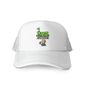 Кепка тракер с сеткой с принтом Plants vs. Zombies в городе Новоалтайск, трикотажное полотно; задняя часть — сетка | длинный козырек, универсальный размер, пластиковая застежка | battle | game | plants vs zombies | plants vs zombies battle for neighborville | zombie | битва | битва за нейборвиль | зомби | игра | линии | надпись | растения | растения против зомби
