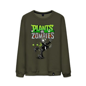 Мужской свитшот хлопок с принтом Plants vs. Zombies в городе Новоалтайск, 100% хлопок |  | Тематика изображения на принте: battle | game | plants vs zombies | plants vs zombies battle for neighborville | zombie | битва | битва за нейборвиль | зомби | игра | линии | надпись | растения | растения против зомби