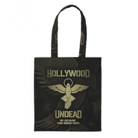 Сумка 3D повседневная с принтом Hollywood Undead в городе Новоалтайск, 100% полиэстер | Плотность: 200 г/м2; Размер: 34×35 см; Высота лямок: 30 см | charlie scene | danny | funny man | hollywood undead | hu | j dog | johnny 3 tears | голливудская нежить | голубь | голубь с гранатой | граната | ню метал | рэп метал | рэп рок