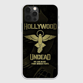 Чехол для iPhone 12 Pro Max с принтом Hollywood Undead в городе Новоалтайск, Силикон |  | Тематика изображения на принте: charlie scene | danny | funny man | hollywood undead | hu | j dog | johnny 3 tears | голливудская нежить | голубь | голубь с гранатой | граната | ню метал | рэп метал | рэп рок