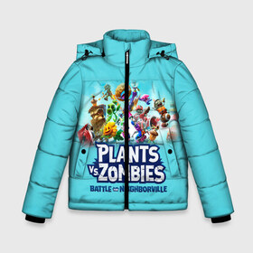 Зимняя куртка для мальчиков 3D с принтом Plants vs Zombies в городе Новоалтайск, ткань верха — 100% полиэстер; подклад — 100% полиэстер, утеплитель — 100% полиэстер | длина ниже бедра, удлиненная спинка, воротник стойка и отстегивающийся капюшон. Есть боковые карманы с листочкой на кнопках, утяжки по низу изделия и внутренний карман на молнии. 

Предусмотрены светоотражающий принт на спинке, радужный светоотражающий элемент на пуллере молнии и на резинке для утяжки | battle | game | plants vs zombies | plants vs zombies battle for neighborville | zombie | битва | битва за нейборвиль | зомби | игра | надпись | растения | растения против зомби