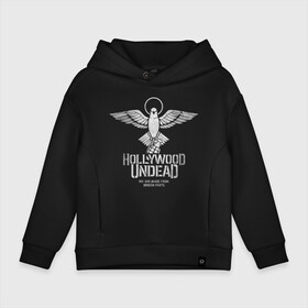 Детское худи Oversize хлопок с принтом Hollywood Undead в городе Новоалтайск, френч-терри — 70% хлопок, 30% полиэстер. Мягкий теплый начес внутри —100% хлопок | боковые карманы, эластичные манжеты и нижняя кромка, капюшон на магнитной кнопке | charlie scene | danny | funny man | hollywood undead | hu | j dog | johnny 3 tears | голливудская нежить | голубь | голубь с гранатой | граната | ню метал | рэп метал | рэп рок